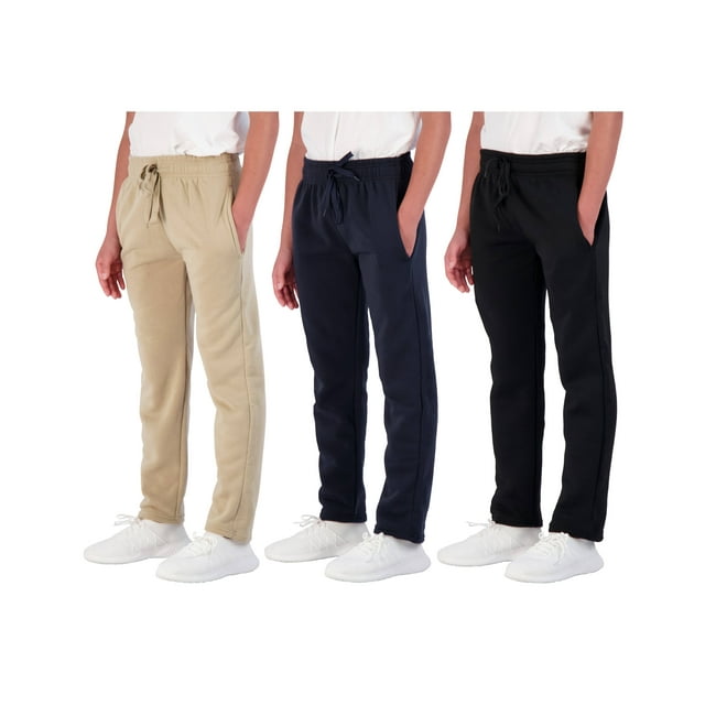 Jerzees PF974 Adult Sport Tech Fleece Open-Bottom Sweatpants