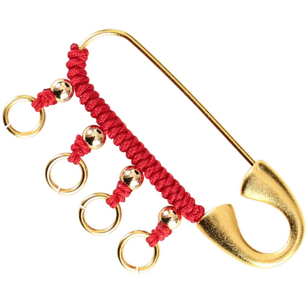 3 Pack Brooch Decor Diapers Baby Nappy Pin Safety Pin for Diaper