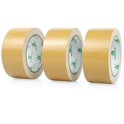 3 Pack Brown Duct Tape Heavy Duty, Residue Free Multi-Purpose Duct Sealing Tape Multi Pack, 9Mil x 1.88Inch x 20Yds, BOMEI PACK