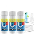 3Pack Bubble Bombs Sink Drain Cleaner Powder Toilet Pipe Foaming