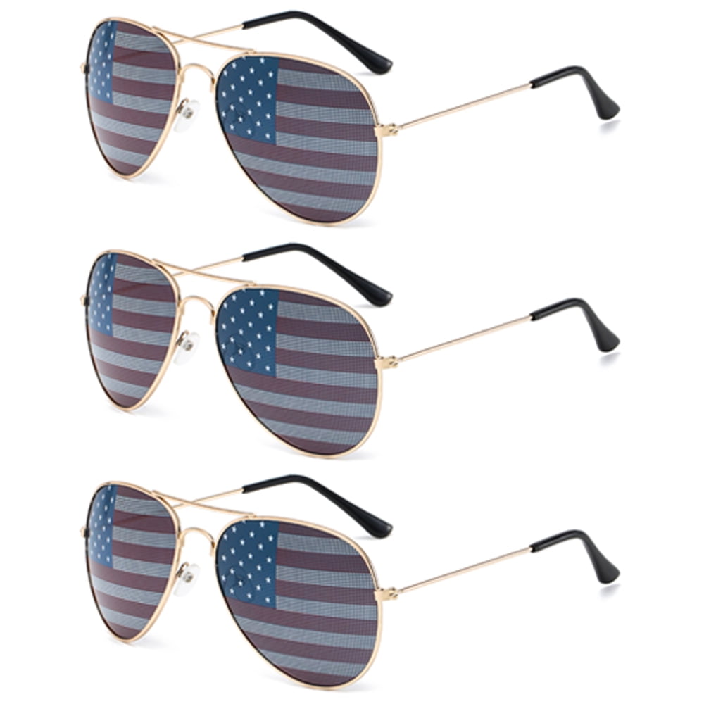 Usa Sunglasses Hombre Pack Bulk USA America Glasses American