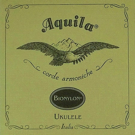 3 Pack Bundle Aquila Model 59U Bionylon High G Strings for Concert Size Ukulele