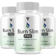 3 Pack Burn Slim Weight Management, BurnSlim Pro Overall Health Support Pills 180 Capsules