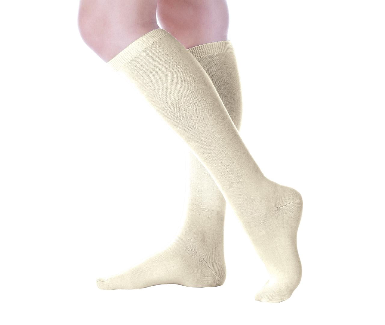Buster Brown Women's Cotton Knee High Socks, 3-Pack, Size 7.5-9 ...