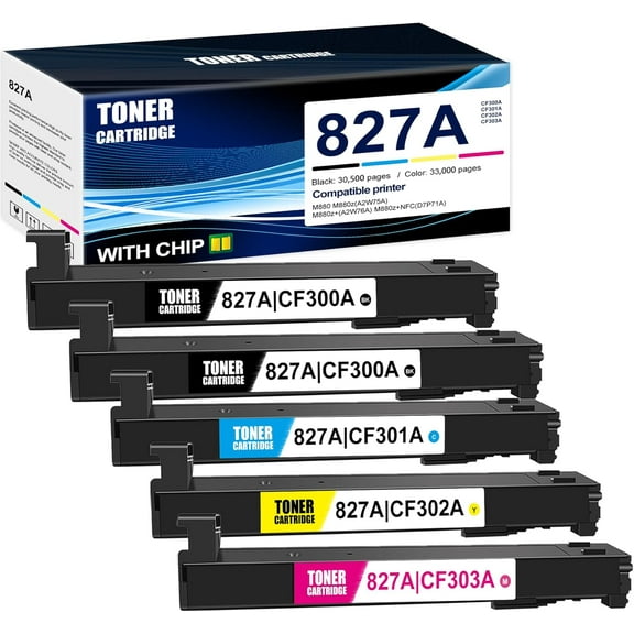 3-Pack C/M/Y 410A CF411A CF412A CF413A Toner Cartridge: Compatible 410A CF411A CF412A CF413A Replacement for HP MFP M477fdn MFP M477fdw MFP M477fnw M452dn M452dw M452nw MFP M377dw Printer