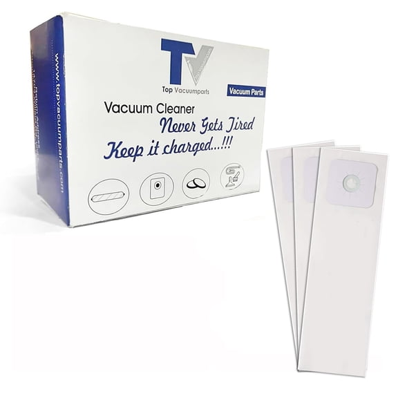 3 Pack CF Clean Fairy Central Vacuum Bags Compatible with Nutone Central Vacuum Systems, High Efficiency Dust Collection Bags