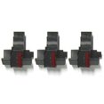 thumbnail image 1 of (3 Pack) COMPUMATIC Compatible/Replacement Calculator Ink Roller, Black/Red IR-40T, for Casio HR-100TM Casio HR-150TM and More, 1 of 3