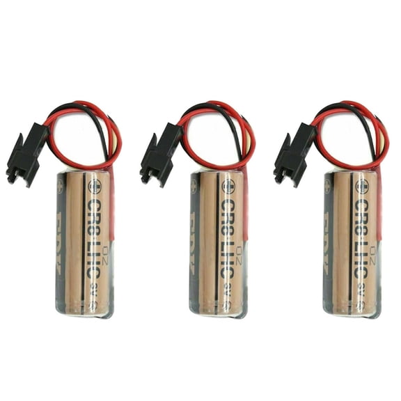 3-Pack CR8.LHC 3V Lithium Battery 2600mAh Non-Rechargeable High-Performance Batteries for CNC System US STOCK Brand New