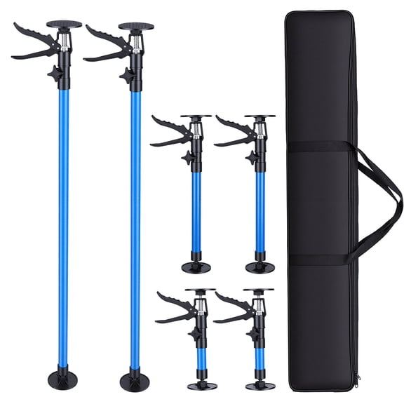 3-Pack Cabinet Jack Support Pole 12.2-115 Inch, Telescoping Adjustable Support Rod for Drywall Ceiling and Furniture Assembly