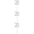 thumbnail image 1 of Hytrove Silver Alloy Cake Topper for Birthday Party 3Pcs 4.72 x 1.81 x 0.08 In, 1 of 8