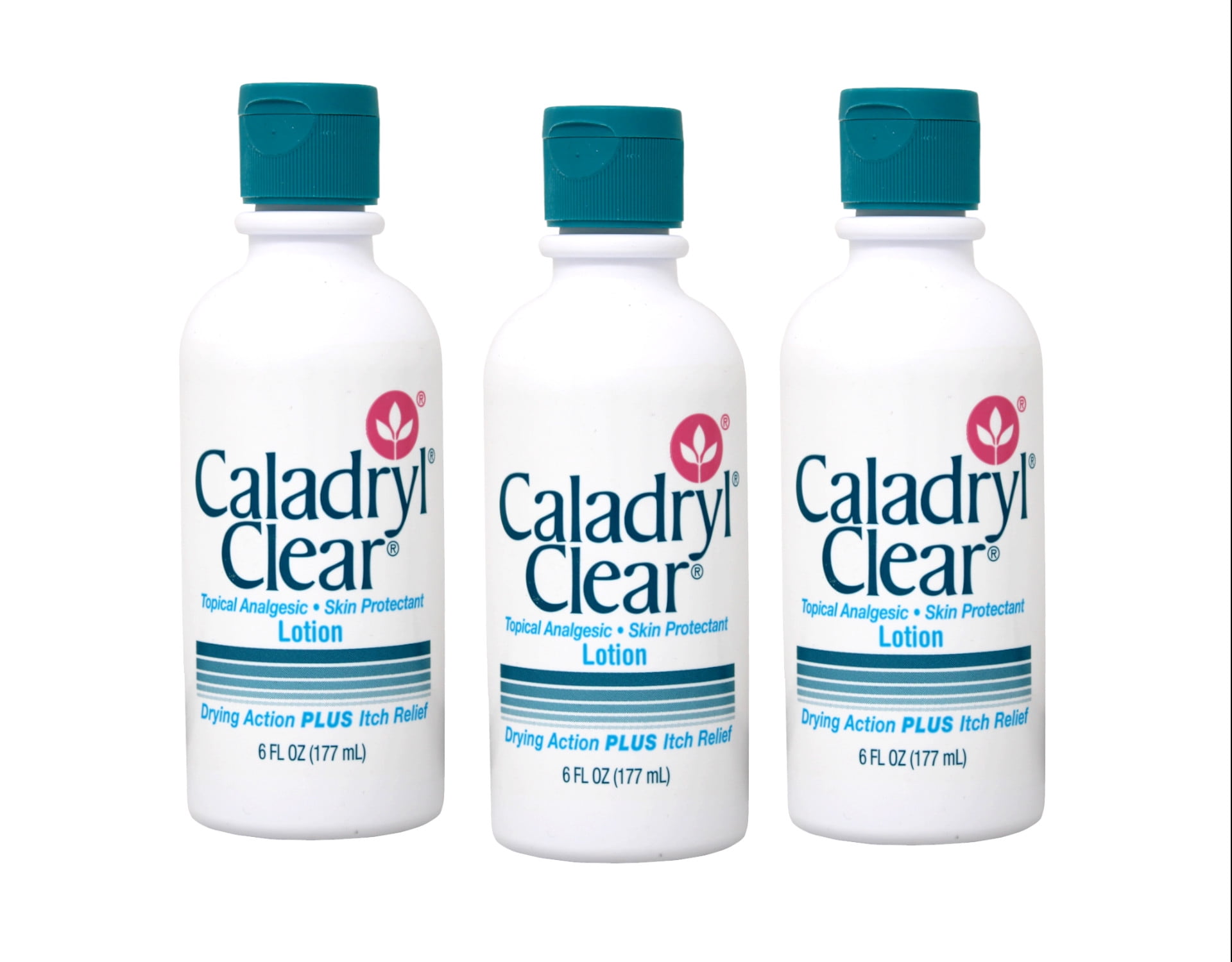 3 Pack - Caladryl Clear Skin Protectant Lotion 6 oz Each - Walmart.com