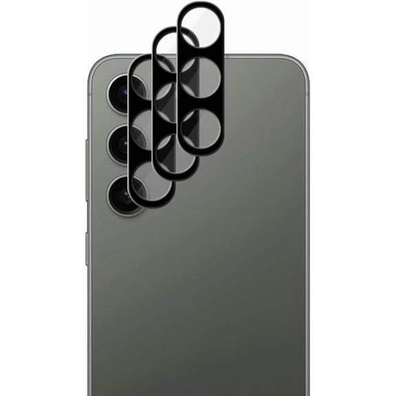 3 Pack Camera Lens Protector Tempered Glass For Samsung Galaxy S24 / S23 / S23 Plus 5G, Not Affect Flash