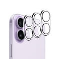 thumbnail image 1 of 3-Pack Camera Lens Protector for iPhone 17,[Drop Protection] [Case Friendly] 9H Tempered Glass Camera Cover Screen [Update New Version], 1 of 6