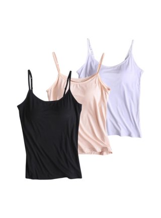 Shelf Bra Cami Adjustable Straps