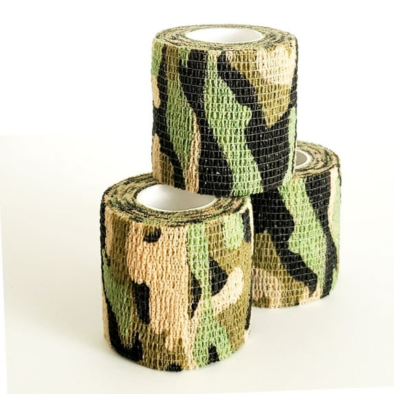 3 Pack - Camouflage Self Adhesive Cling Tape - Camo #9