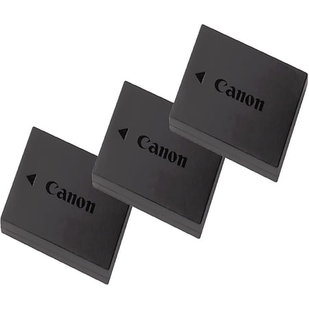 3-Pack CanonLP-E10 Lithium-Ion Battery Pack for Canon Eos Rebel T3, T5, T6 Bulk Packaging