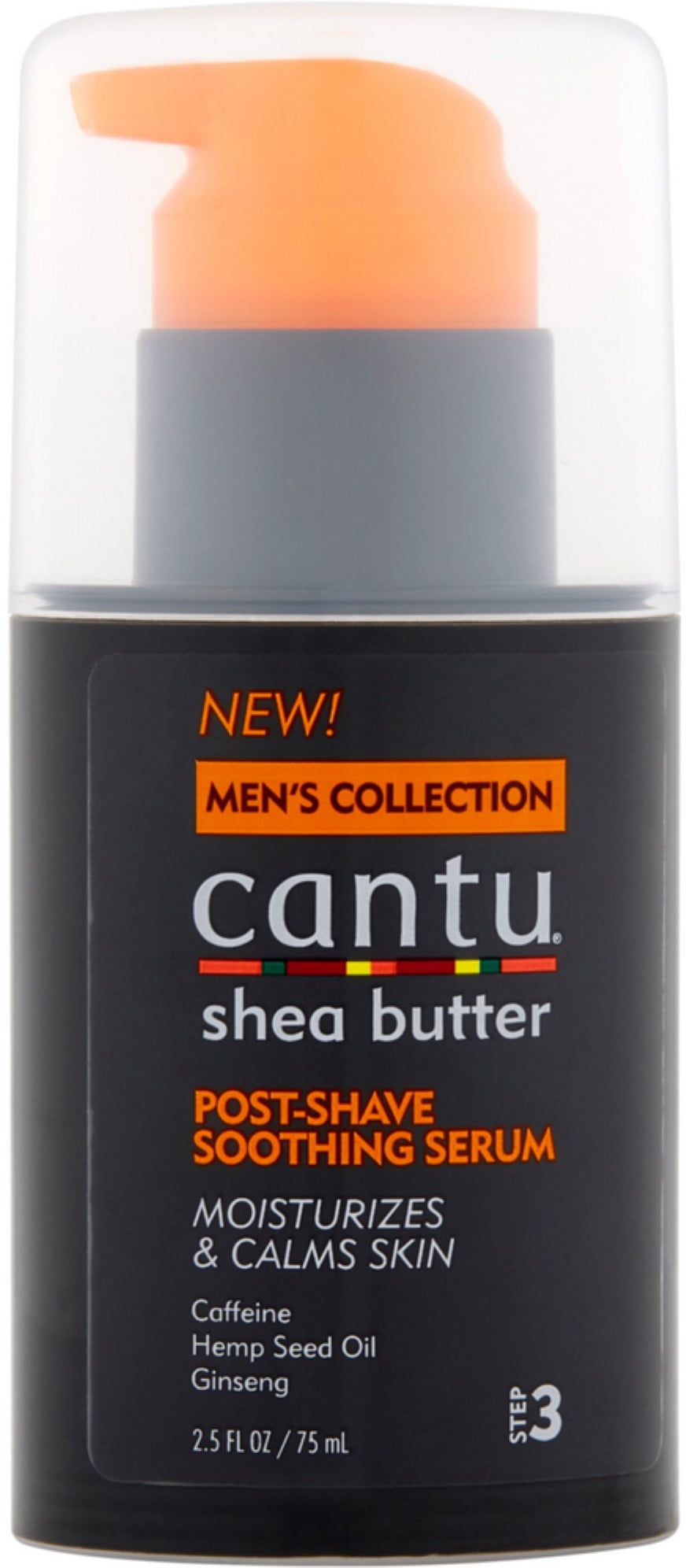 3 Pack, Cantu Shea Butter Men's Collection Post Shave Soothing Serum, 2.5 oz