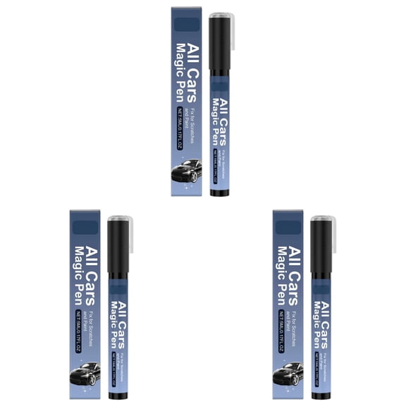 3 Pack Car Scratch Repair Pen, Auto Touch Up Paint Pen, Universal Scratch Remover for Car Paint Care