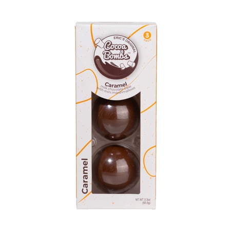 3 Pack Caramel Cocoa Bombs