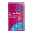 thumbnail image 1 of 3 Pack Carefree Acti-Fresh Body Shape Pantiliners 60 Count Each, 1 of 1
