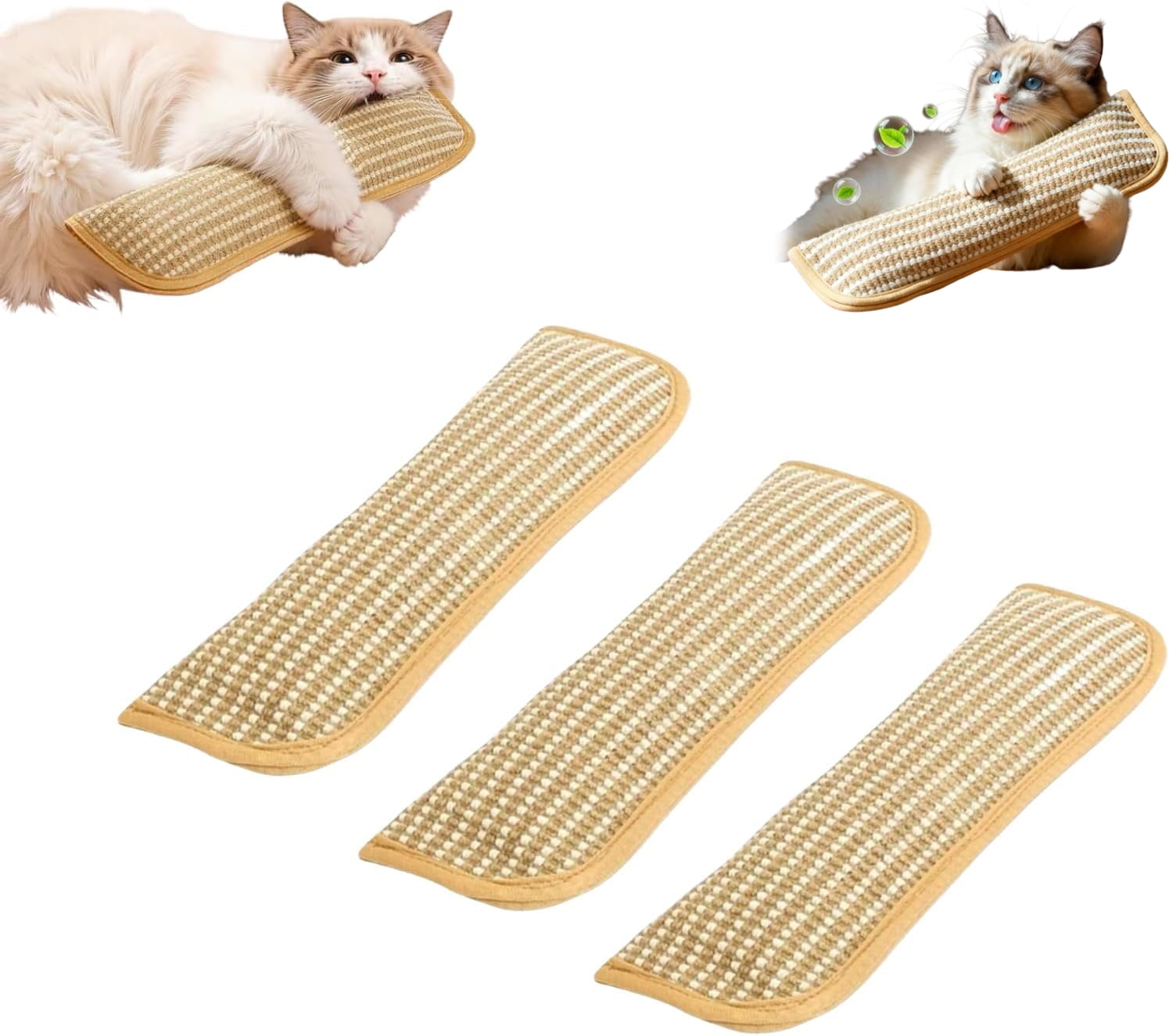 3 Pack Catnip Toys for Indoor Cats - 13 Inches Catnip Pillows, Catnip ...