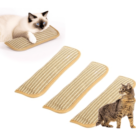 3 Pack Catnip Toys for Indoor Cats - 13 Inches Catnip Pillows, Catnip Toys, Sisal Scratching Pad, Interactive Cat Nip Kicker Toys , Catnip Kicker Pillow , Premium Catnip-Infused Pillow