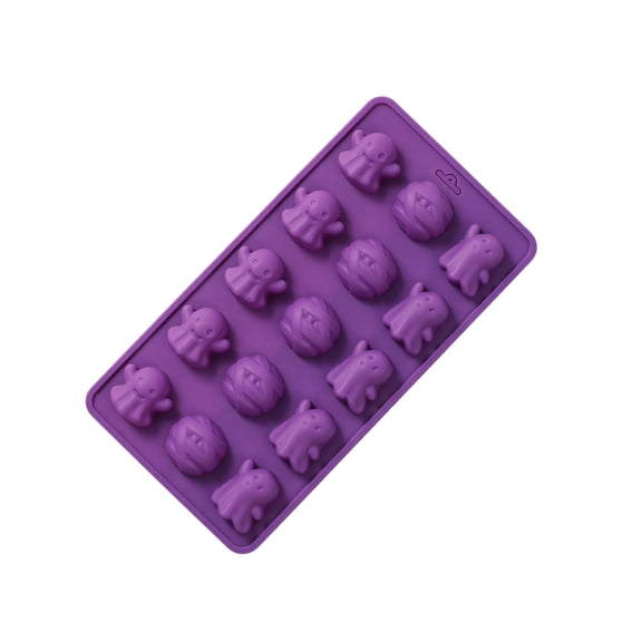 3-Pack Chocolate Molds Silicone(1.8 Inch two-bite size),Animal Silicone Molds,Moldes para gelatinas individuales.Features Bear,Dinosaur,Lion,Hippo,Bees,Ladybugs,Beetles,Butterflies,and Flowers.