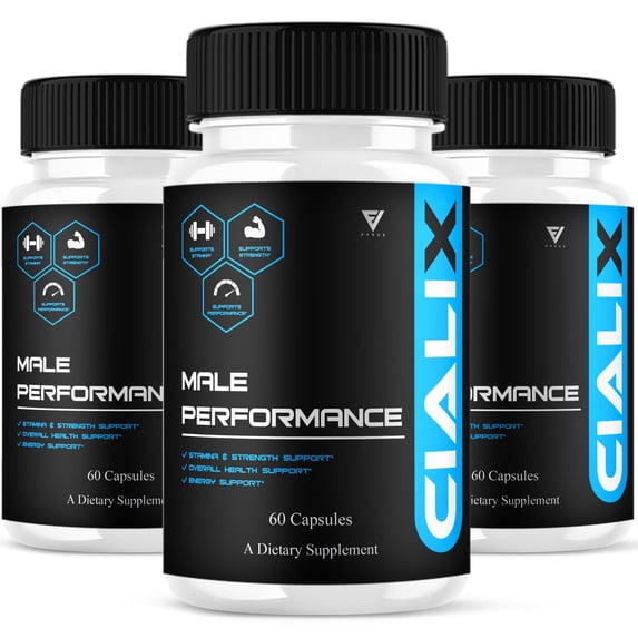 (3 Pack) Cialix Premium Performance Supplement, Cialixs Advanced (180 Capsules)