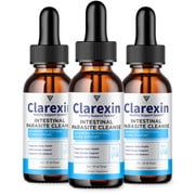 3 Pack Clarexin Liquid Drops, Clarexen Cleanse Gut Health Support 6oz