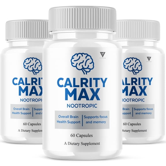 (3 Pack) Clarity Max Advanced Nootropic Capsules, Clarity Max Memory and Focus Support Formula (180 Capsules)