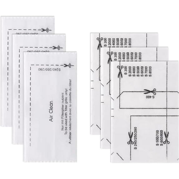 3 Pack Cleaner Filters for Compatible with C1/C2/C3, Compact Classic C1, Dynamic U1, S200-S899, S2000-S8999, Motor Protection Filters for Cleaner Performance and Air Filtration