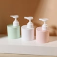 thumbnail image 1 of 3 Pack Clear Plastic Round Pump Bottles, Refillable Plastic Pump Bottles for Dispensing Lotions, Shampoos (6.76oz), 1 of 3