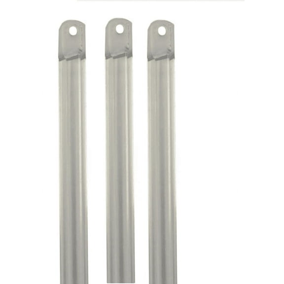3 Pack Clear Replacement Blind Wands - 48" Long for Horizontal Mini Blinds