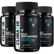 3 Pack Climaxin Premium Performance Capsules, Climaxin Advanced 180 Capsules