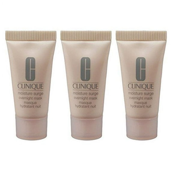 3-Pack Clinique Moisture Surge Overnight Face Mask, 1oz/30ml x 3 = 3oz/90ml