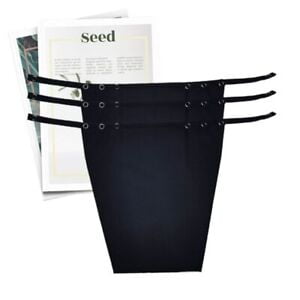 YEKEYI Decolleté Cover up voor Vrouwen Hemdje Clip-on Mock Snappy Bra Insert Overlay Bescheidenheid Panel Plus Size, Zwart, one size