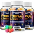 thumbnail image 1 of 3 Pack CobraX Gummies for Men - Official - Cobra X Advanced Formula Performance Gummy Maximum Strength Supprot Supplement 180 Gummies, 1 of 1