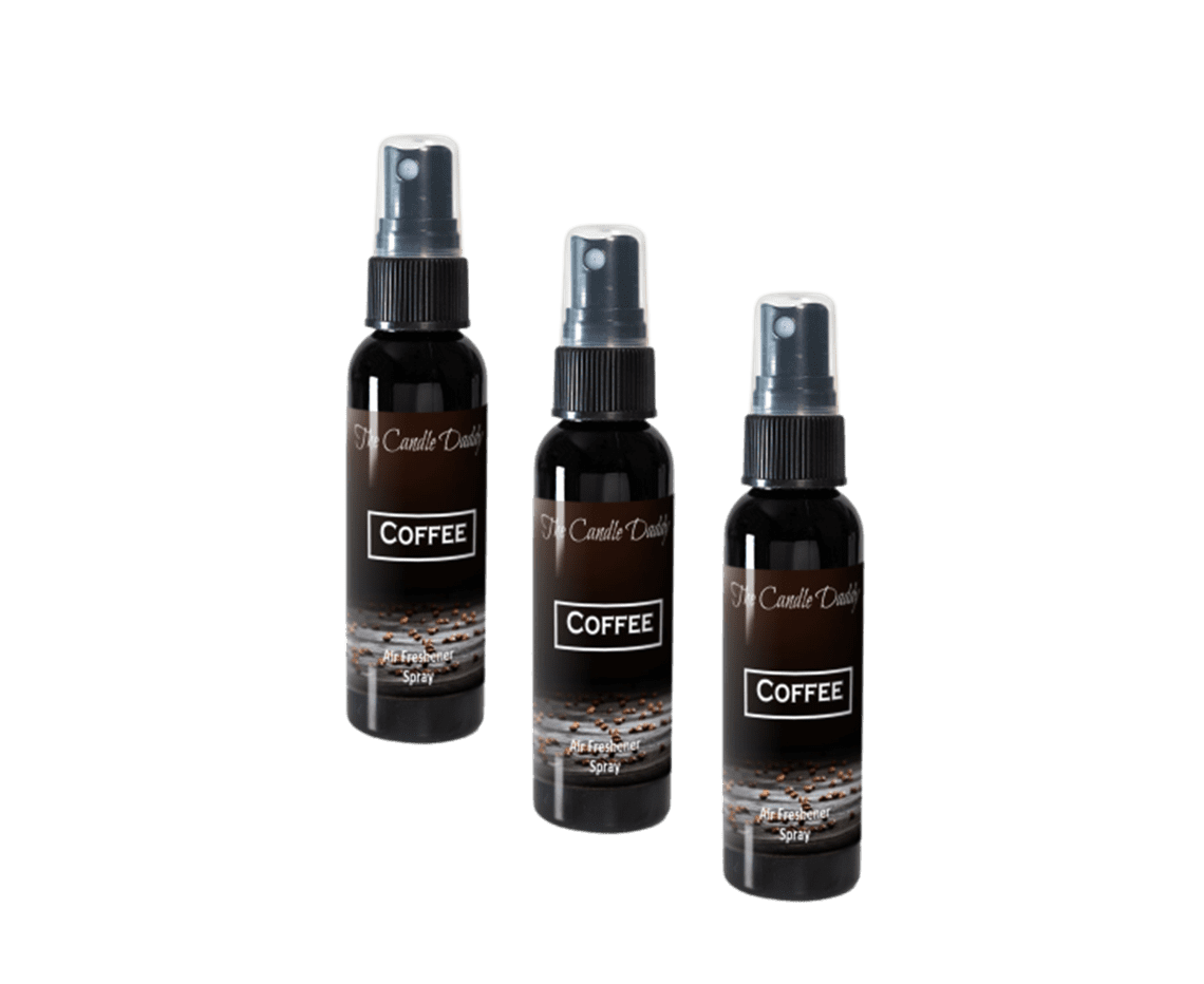 3 Pack Coffee Spray Coffee Scented Room/Car Air Freshener Spray