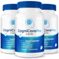 thumbnail image 1 of (3 Pack) CogniCare Pro Supplement, Brain Formula Capsules, Cogni Care Pro Cognitive Support for Cognition and Focus, CogniCarePro for Mental Clarity, Focus, and Memory, Reviews (180 Capsules), 1 of 11