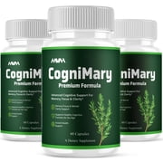 3 Pack CogniMary Capsules, Cognimary Memory Focus 180 Capsules