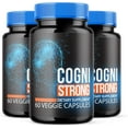 thumbnail image 1 of (3 Pack) Cognistrong - Brain Boost Supplement - Dietary Supplement for Focus, Memory, Clarity, Cognitive - Advanced Nootropic Support Formula for Maximum Strength - 180 Capsules, 1 of 6