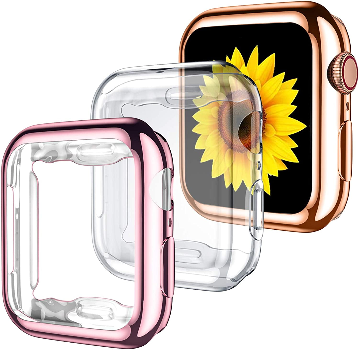 Curated visual reference: 3 Pack Compatible With Apple Watch Case 38Mm Soft Hd Photo Inspiration