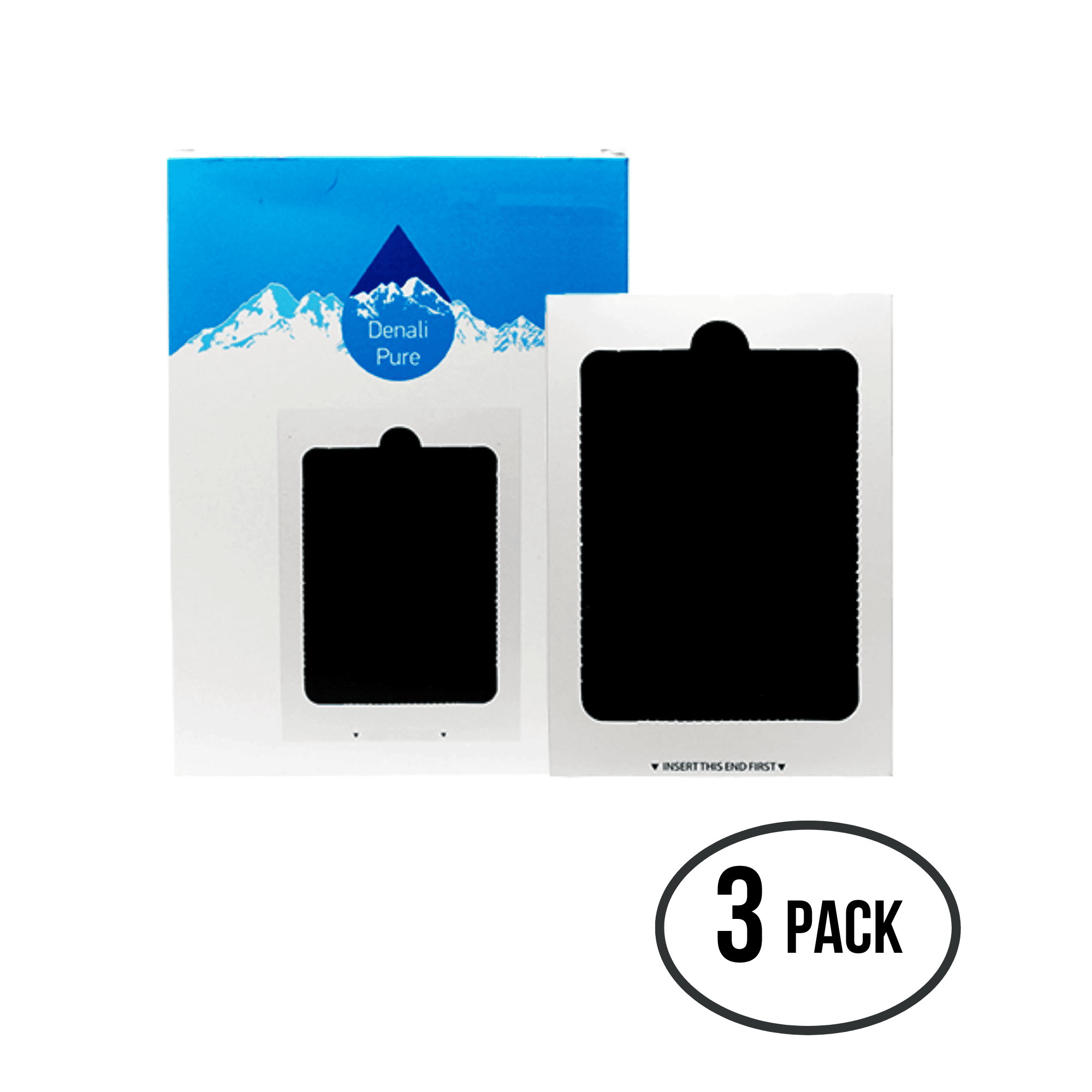 3-Pack Compatible Frigidaire FPUS2686LF1 Refrigerator Air Filter - Compatible Frigidaire PAULTRA, EAFCBF Fridge Air Filter