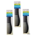 thumbnail image 1 of 3 Pack Conair Ideal For Thick Hair Wide Tooth Detangle & Styling Essential Comb, 1 of 4