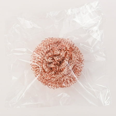 3-Pack Copper Cleaning Balls, Eco-Friendly Scrubbers