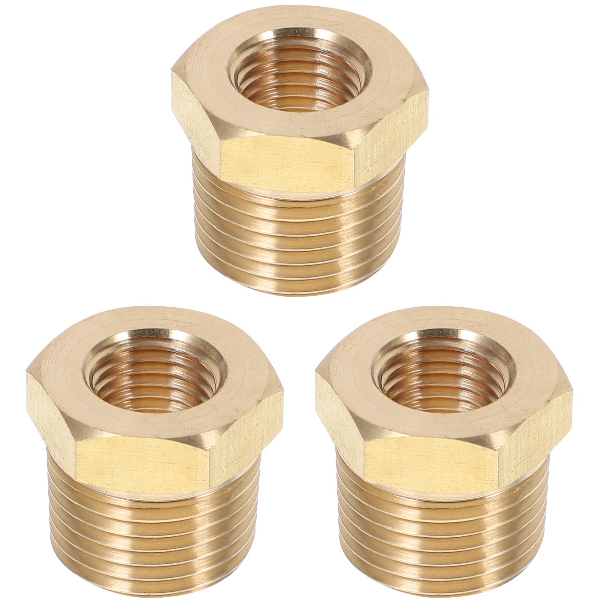 3 Pack Core Filling Cross over Sub Plumbing Fittings Waterhose Thread Sealer Connection Reducer