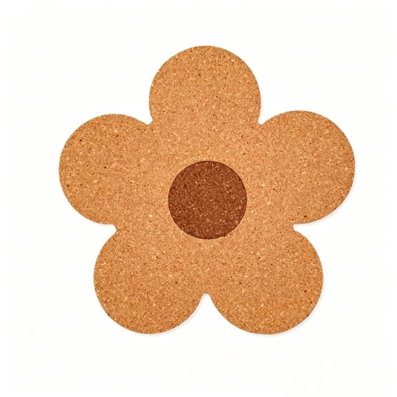 3 Pack Cork Trivet, High Density Thick Cork Trivets for Hot Dishes, 7.5 Inch Heat Resistant Large Coaster Pot Pads for Kitchen, Pot Holders for Table & Countertop