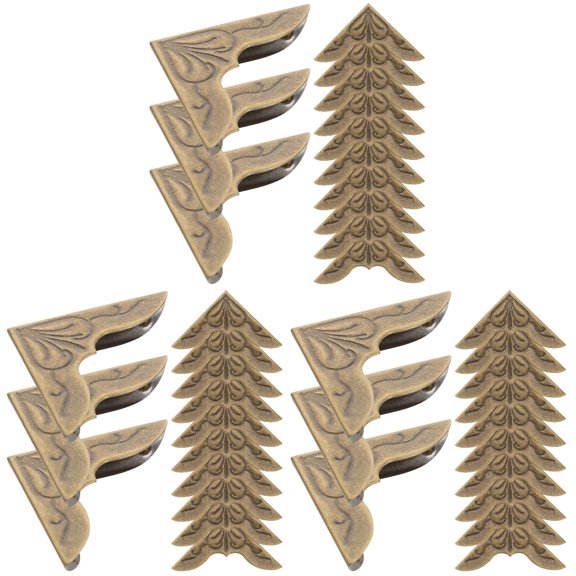 Set of 3 Decorative Corner Stickers for Bookmarks, Notebook , Scrapbooking, and Craft Projects