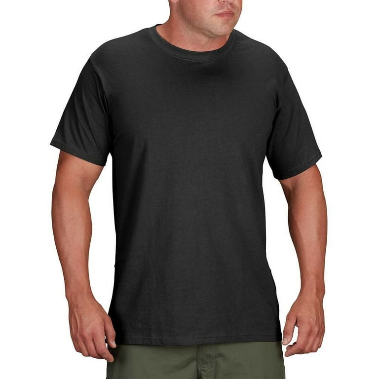 3 Pack Cotton/Polyester Combed Jersey Crew Neck T-Shirt