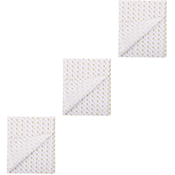 3 Pack Craft Paper Star Wrapping Birthday Multi-functional Child